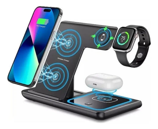 Cargador Inalambrico Magsafe 3 en 1